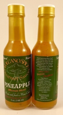 Volcano Spice Company Hot Sauce - Pineapple Sauce (medium heat)