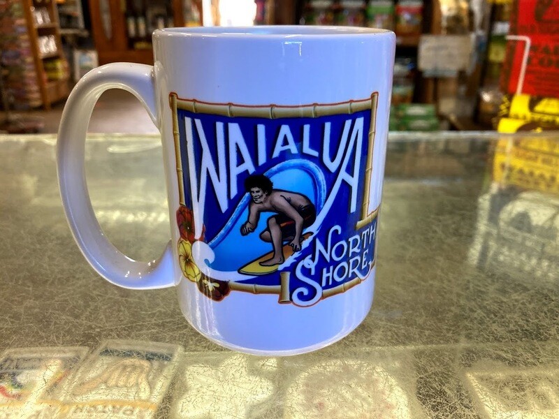 Waialua Bypass  Sign 15 oz. Grande Coffee Mug