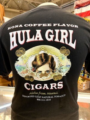 Hula Girl Cigar T Shirt
