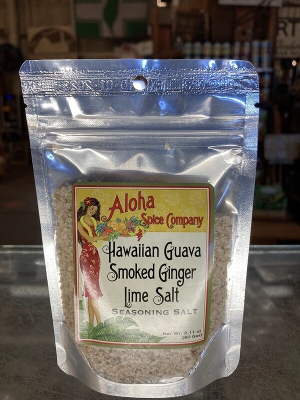 Aloha Spice Company Guava Smoked Ginger Lime Sea Salt