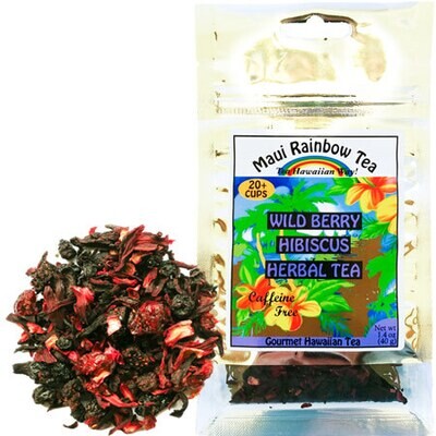 Maui Rainbow Tea Wild Berry Hibiscus Herbal Tea