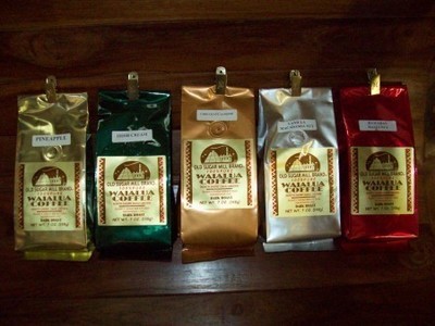Flavored 100% Waialua Coffee
