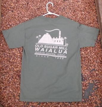 Waialua Sugar Mill T-shirt: Army Green