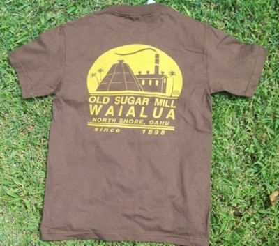 Waialua Sugar Mill T-shirt: Coffee Brown