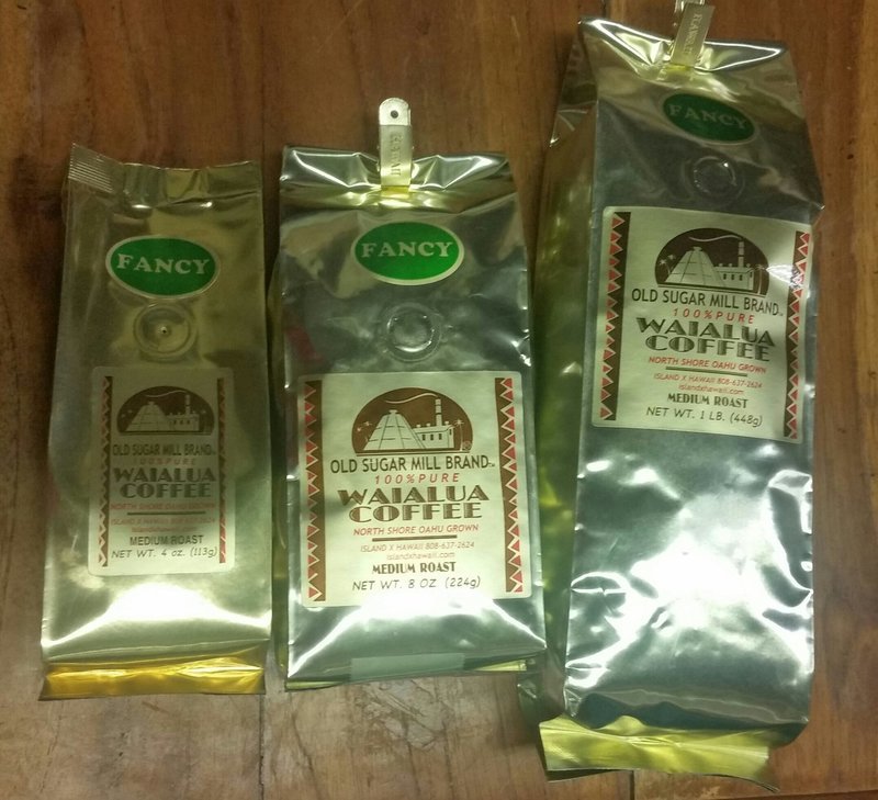 100% Waialua Coffee Fancy Grade