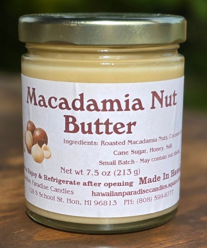 Hawaiian Paradise - Macadamia Nut Butter