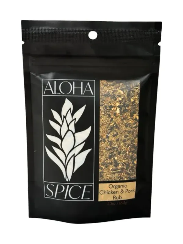 Aloha Spice Company Organic Aloha Chicken & Pork Seasoning & Rub