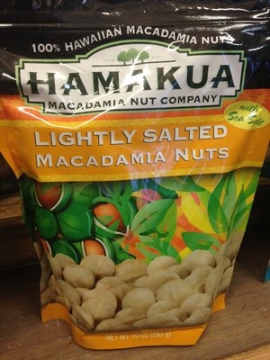 Hamakua Macadamia Nut Company Lightly Salted Macadamia Nuts 10 oz. bag
