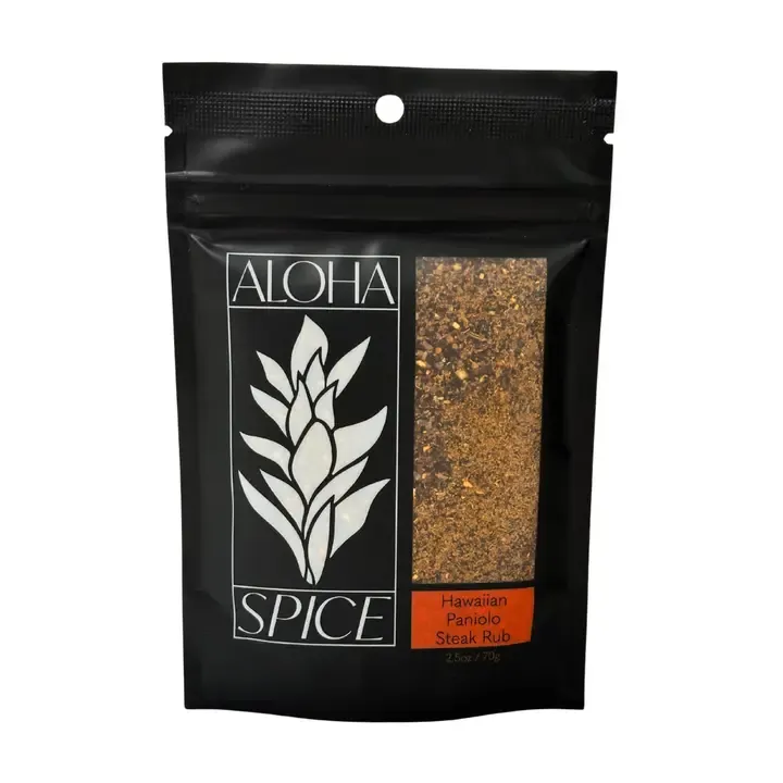 Aloha Spice Company Hawaiian Paniolo Steak Seasoning and Rub