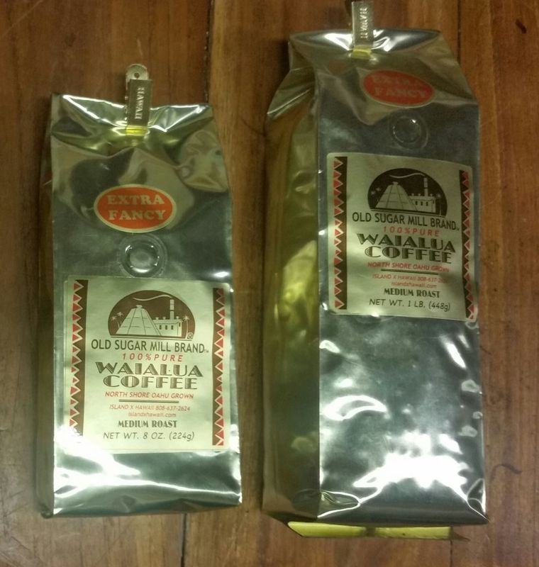 100% Waialua Coffee Extra Fancy Grade