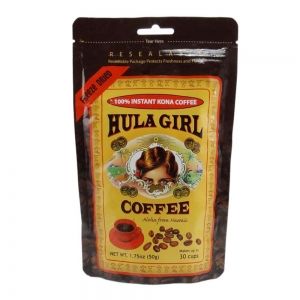 Hula girl 100% Instant Kona Coffee Hula girl 100% Instant Kona Coffee