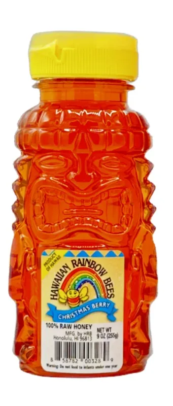 Hawaiian Rainbow Bees Honey  CHRISTMAS BERRY
