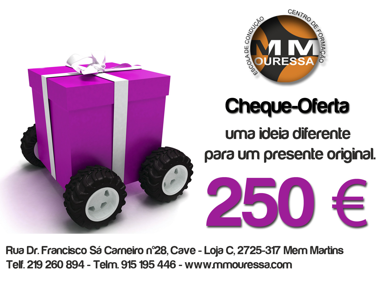Cheque Oferta 250€
