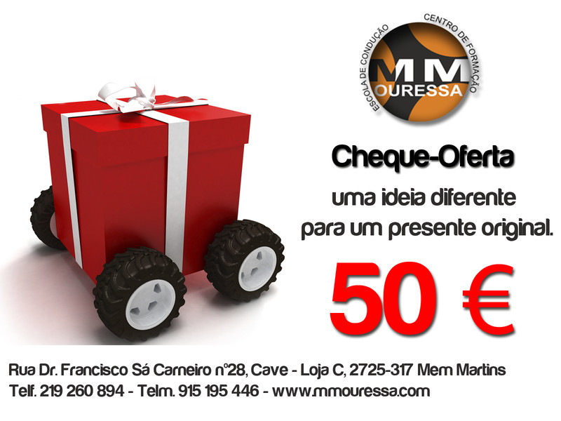 Cheque Oferta 50€