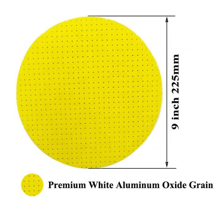 10 Pack 220-grit Perforated Sanding Discs - For Drywall Sanders 10 Pack 220-grit Perforated Sanding Discs - For Drywall Sanders