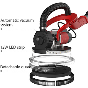 POWER PRO 1850 Electric Drywall Sander POWER PRO 1850 Electric Drywall Sander
