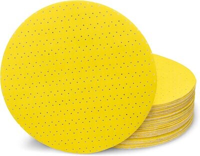 10 Pack 150-grit Perforated Sanding Discs - For Drywall Sanders 720524695628