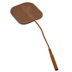 Electrodes, Foil Bag, 1.5" x 1.5", Tan Cloth