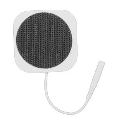 Velcro Topped Electrodes, 2" x 2", 4 per pack