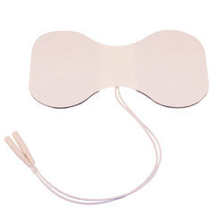 Electrode, 4" x 6" Butterfly shape, White Foam