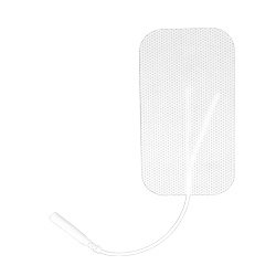 Electrodes, Foil Bag, 2.0" x 3.5", White Cloth