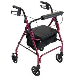 Z600 Rollator with Padded Seat