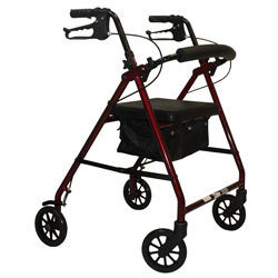 E-Series Rollator with Padded Seat