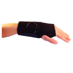 Premium Conductive Wrist Brace, Silver Mesh Electrodes: RIGHT, Small/Med