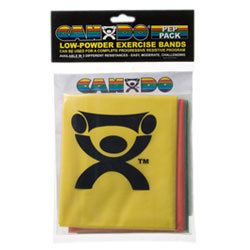 Cando band PEP pack, easy (yellow, red, green) low-powder