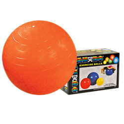 Cando inflatable ball, orange, 55cm (22in), boxed
