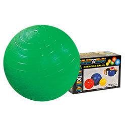 Cando inflatable ball, green, 65cm (26in), boxed