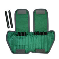 Cando adjustable ankle weight, 5 lb, green, each