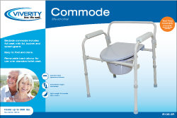 Folding 3-in-1 Commode