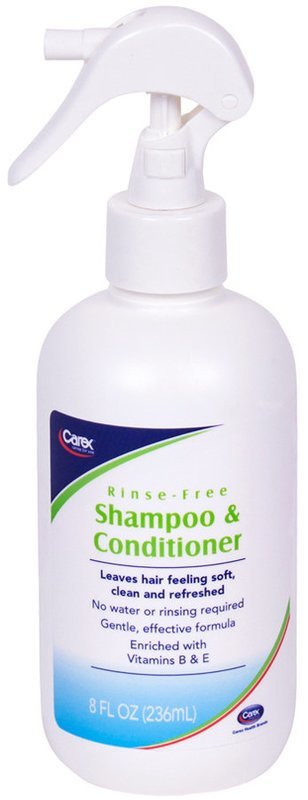 Shampoo and Conditioner Rinse Free