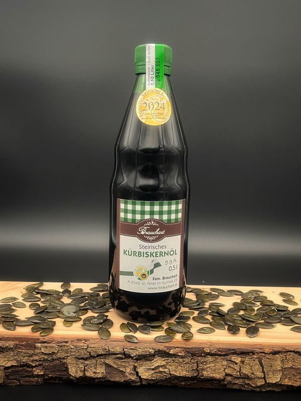 0,5l Steirisches Kürbiskernöl g.g.A.
