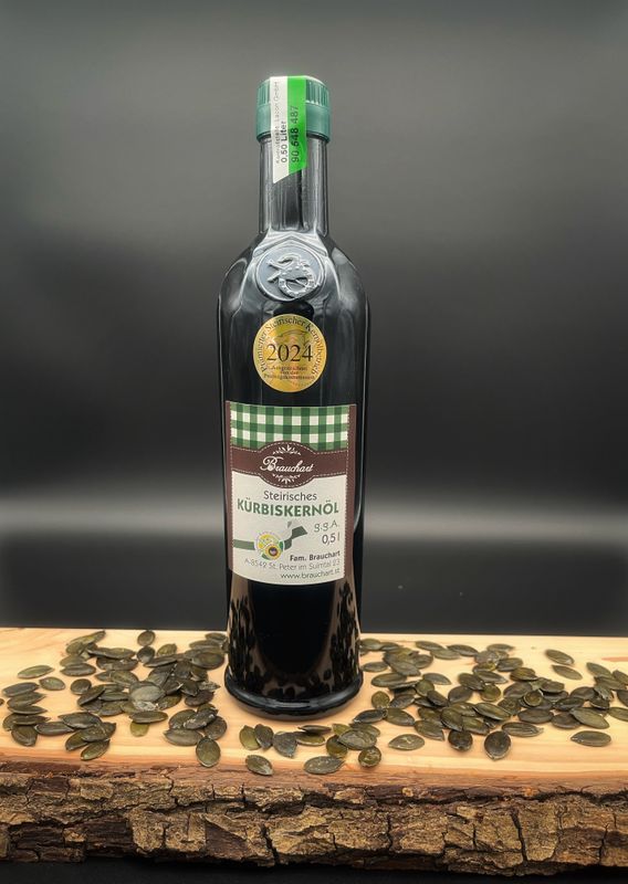 0,5l Steirisches Kürbiskernöl g.g.A. SED