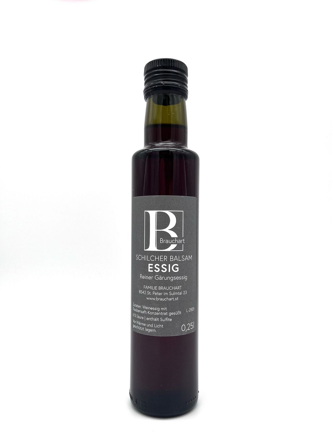 Schilcher Balsam Essig – Reiner Gärungessig (0,25 l)