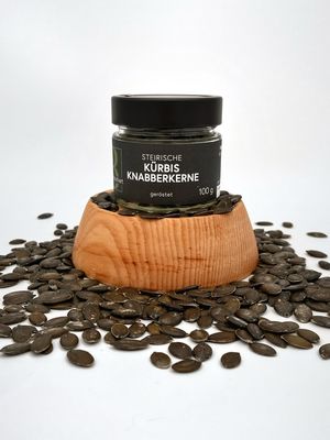 Steirische Kürbisknabberkerne geröstet 100g Steirische Kürbisknabberkerne geröstet 100g