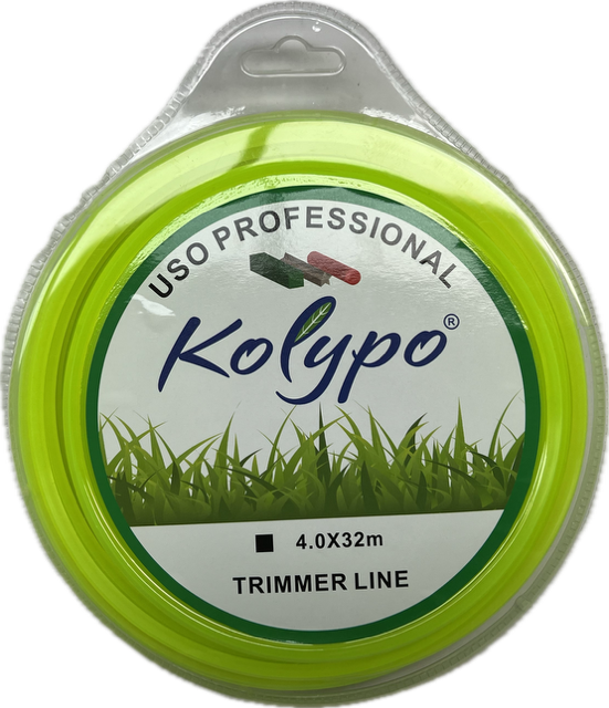 FIO NYLON EM BLISTER 4MM 32MT QUADRADO