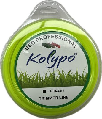 FIO NYLON EM BLISTER 4MM 32MT QUADRADO
