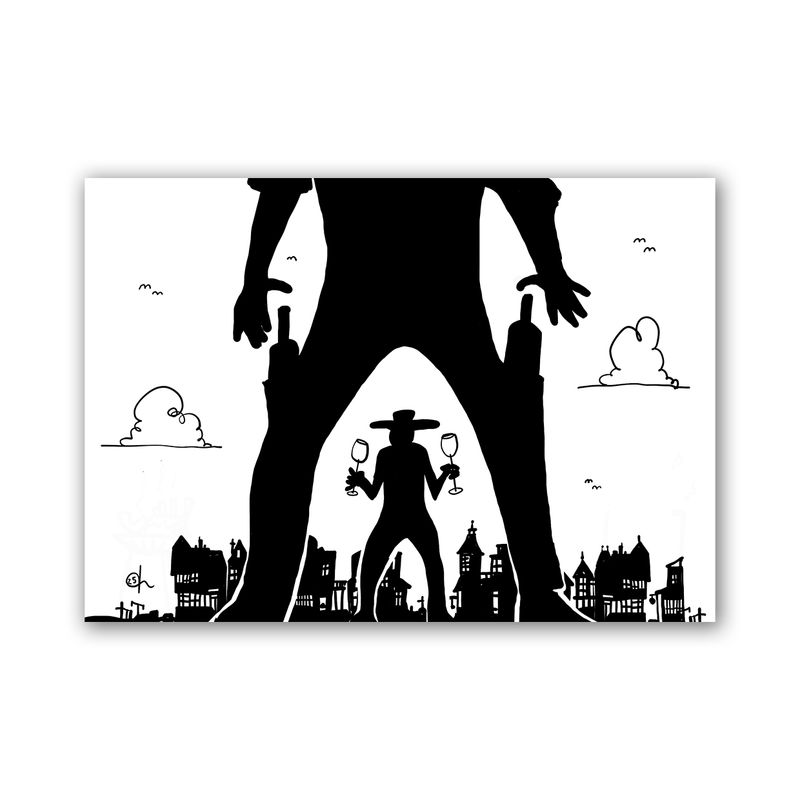 Cowboy | Alu-Dibond