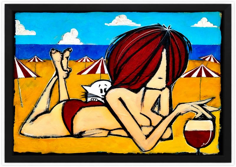 Krazkatz am Strand