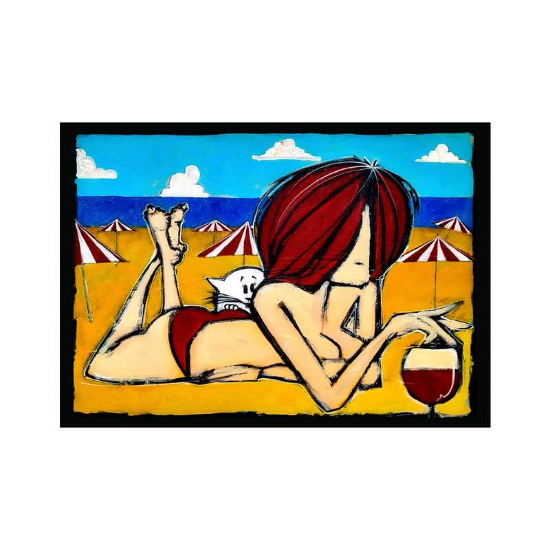Krazkatz am Strand