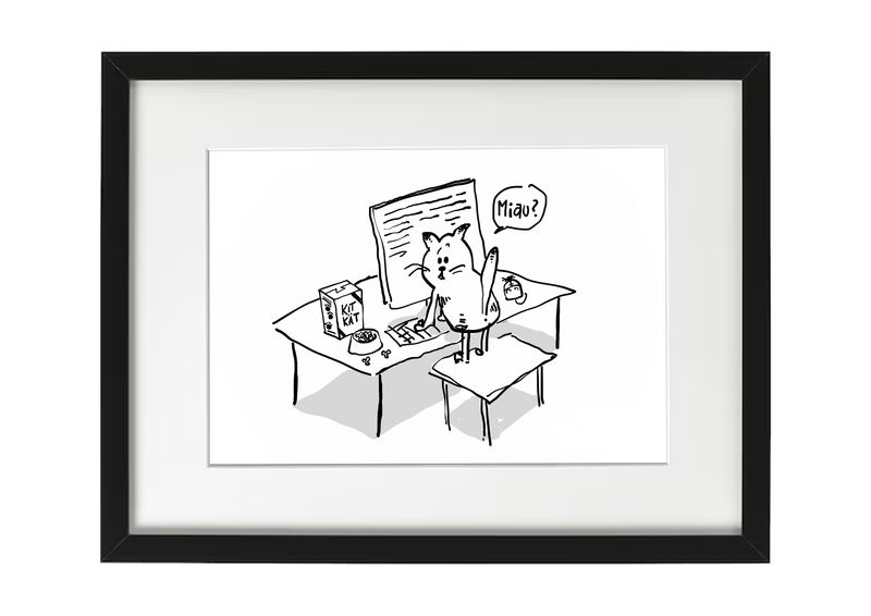 Krazkaz im Büro
