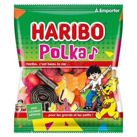 Haribo Polka (sachet de 120 g)