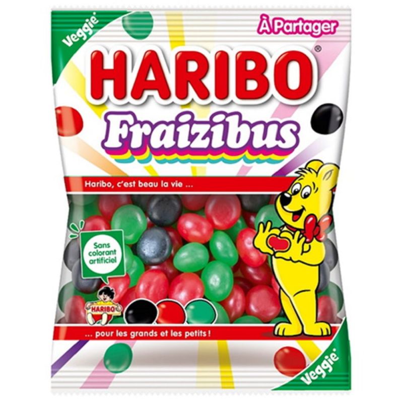 Haribo Fraizibus (sachet de 100 g)