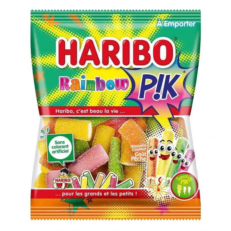 Rainbow Pik Haribo (sachet de 120 g)