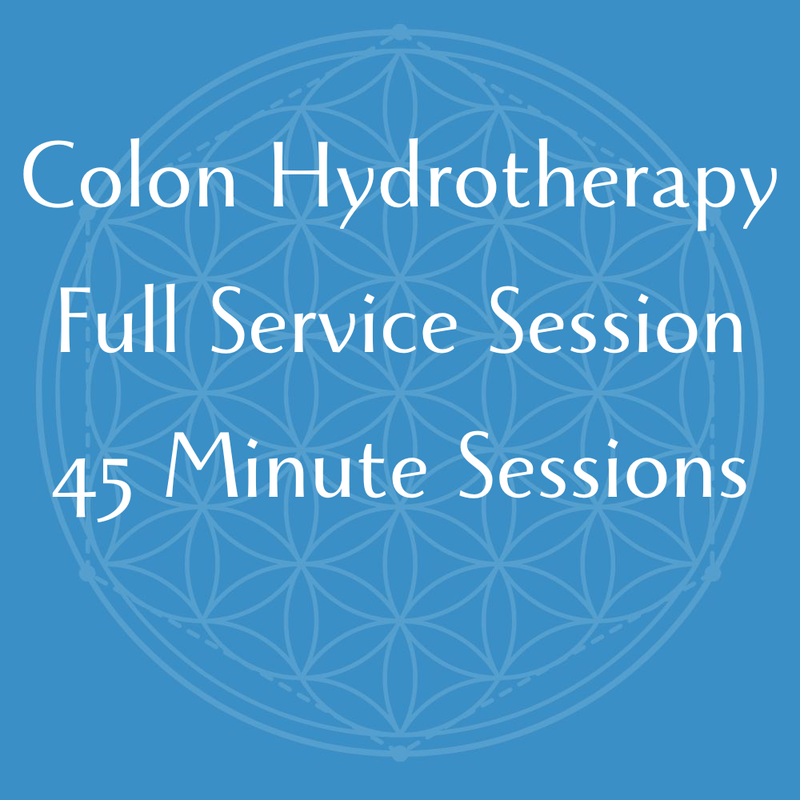 Colon Hydrotherapy - Full Service Session - 45 Minute Sessions