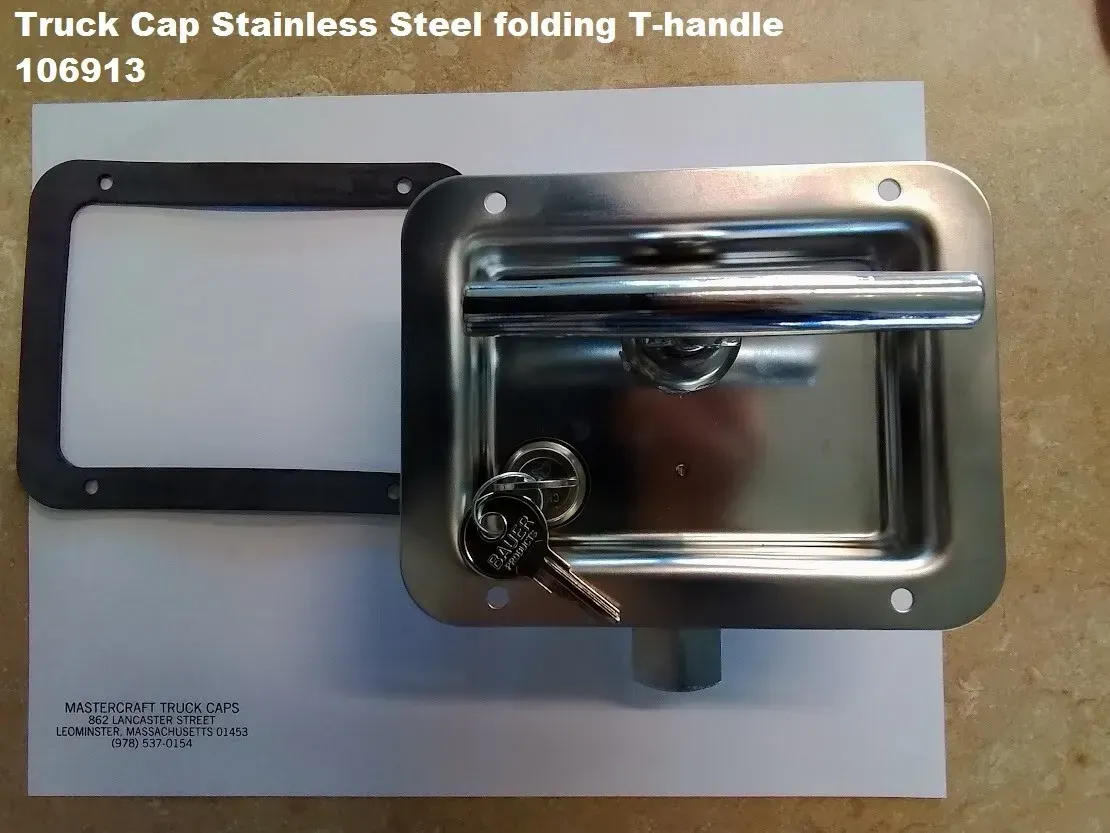 TruckCap Stainless Steel folding T-handle ARE DCU Handle Leer DCC