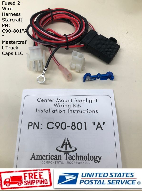 Third brake light wiring kit